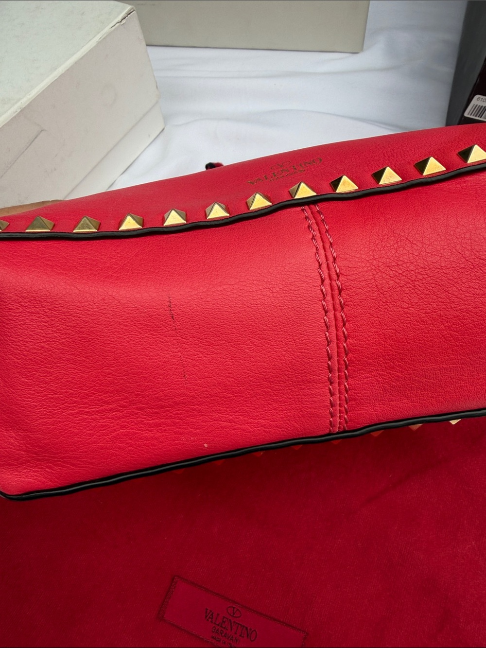 Valentino Garavani Rockstud pink bag - Picture 12 of 12